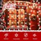 Christmas Red White 50 LED Strawberry String Light - Fairy Xmas Decor Lighting for Outdoor, Indoor, Patio, Party, Home, Wreath, Garland, Christmas Tree Decoration. (C9-Red White)
